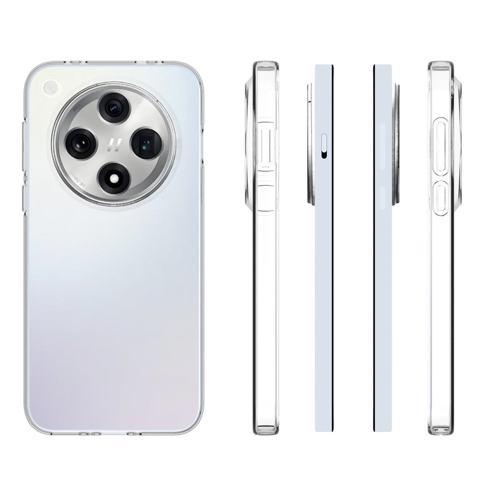 10Pcs / Pack For Oppo Find X8 5G Clear Case Watermark-Free TPU Protective Cover