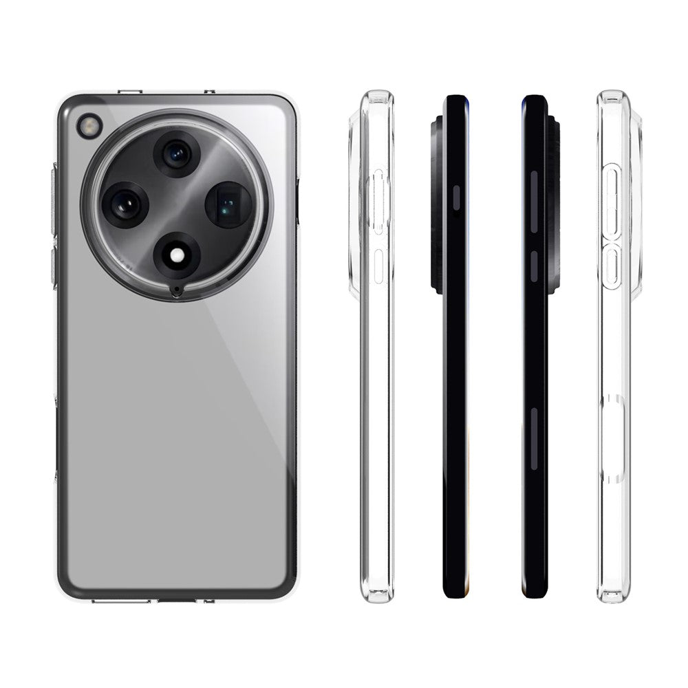 10Pcs / Pack For Oppo Find X8 Pro 5G Clear Case Watermark-Free TPU Protective Cover