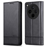 AZNS For Oppo Find X8 5G Case Cowhide Texture PU Leather Wallet Phone Cover