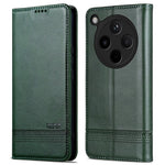 AZNS For Oppo Find X8 5G Case Cowhide Texture PU Leather Wallet Phone Cover