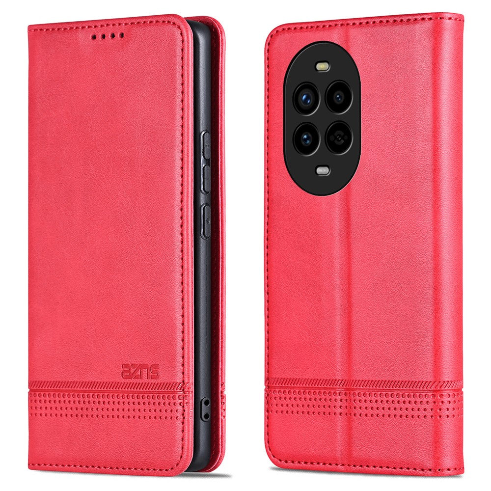 AZNS For Huawei nova 13 Pro 5G Case Cowhide Texture PU Leather Wallet Phone Cover