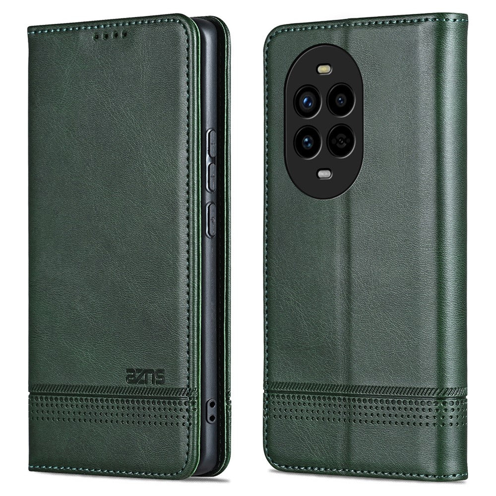 AZNS For Huawei nova 13 Pro 5G Case Cowhide Texture PU Leather Wallet Phone Cover