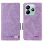 For Xiaomi Redmi Note 14 4G (163.25mm) Case Leather Wallet Flip Phone Cover with Hardware Decor