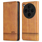 AZNS For Oppo Find X8 Pro 5G Case Cowhide Texture PU Leather Wallet Phone Cover