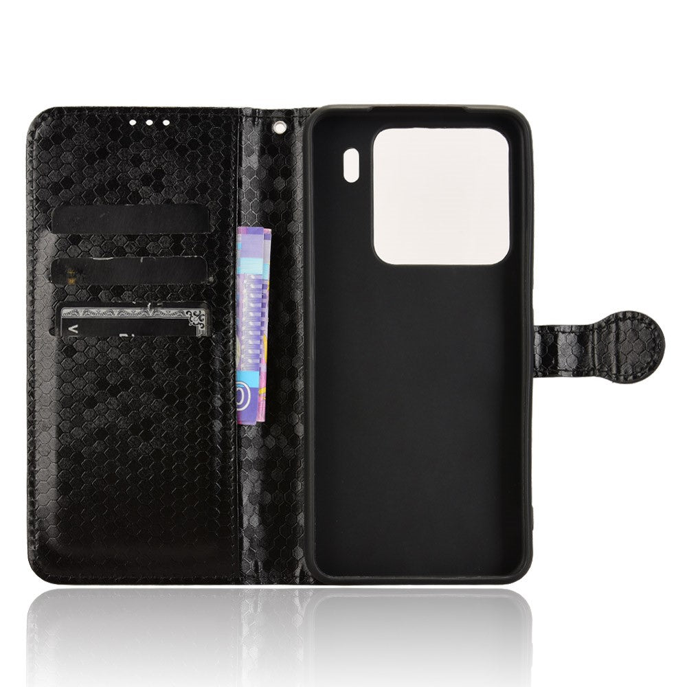 For Xiaomi 15 Wallet Case Dot Pattern Imprint PU Leather Phone Cover
