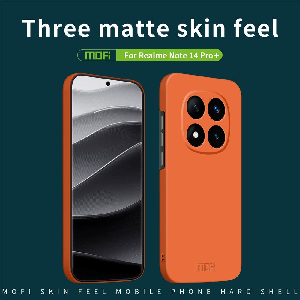 MOFI For Xiaomi Redmi Note 14 Pro+ 5G  JK Qin Series Skin-Touch Matte Phone Case Acrylic+TPU Shockproof Cover