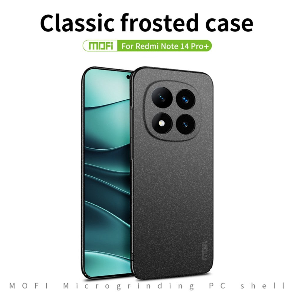 MOFI For Xiaomi Redmi Note 14 Pro+ 5G  Shield Matte Series Case PC Phone Cover Slim Fit