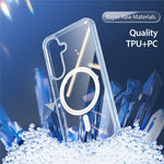 DUX DUCIS For Samsung Galaxy S25+ Back Cover Clin Series Clear Phone Magnetic Case