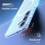 DUX DUCIS For Samsung Galaxy S25+ Back Cover Clin Series Clear Phone Magnetic Case