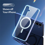 DUX DUCIS For Samsung Galaxy S25+ Back Cover Clin Series Clear Phone Magnetic Case