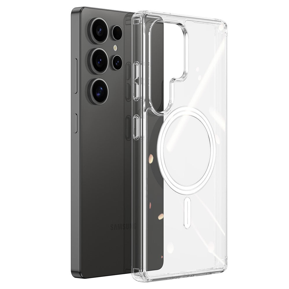 DUX DUCIS Til Samsung Galaxy S25 Ultra Bagcover Clin-serie Gennemsigtigt Telefon-magnetcover