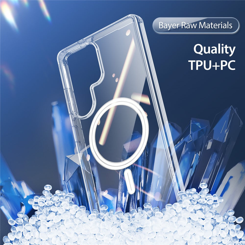 DUX DUCIS Til Samsung Galaxy S25 Ultra Bagcover Clin-serie Gennemsigtigt Telefon-magnetcover