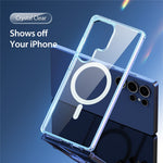 DUX DUCIS Til Samsung Galaxy S25 Ultra Bagcover Clin-serie Gennemsigtigt Telefon-magnetcover