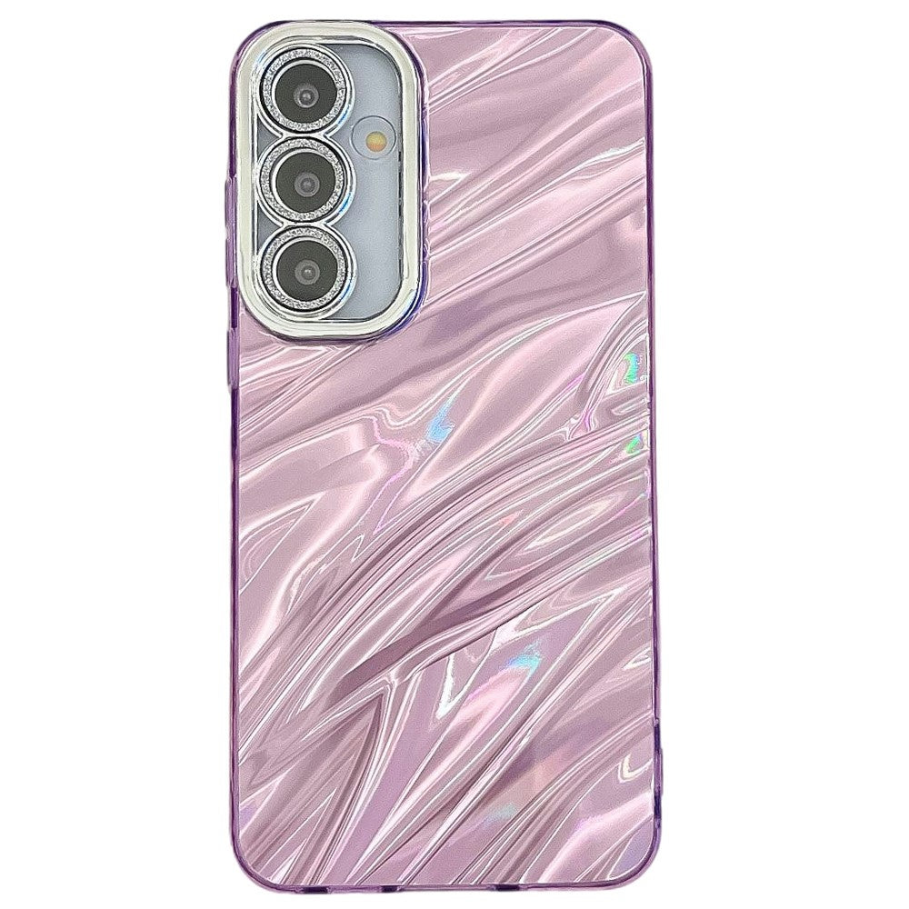Samsung Galaxy S25-skal IMD-design stötsäkert PC+TPU-mobilskal med glaslinsfilm