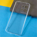 For Oppo Reno8 5G (Global Version) Anti-Scratch Clear Phone Back Cover Shockproof Slim TPU Phone Case