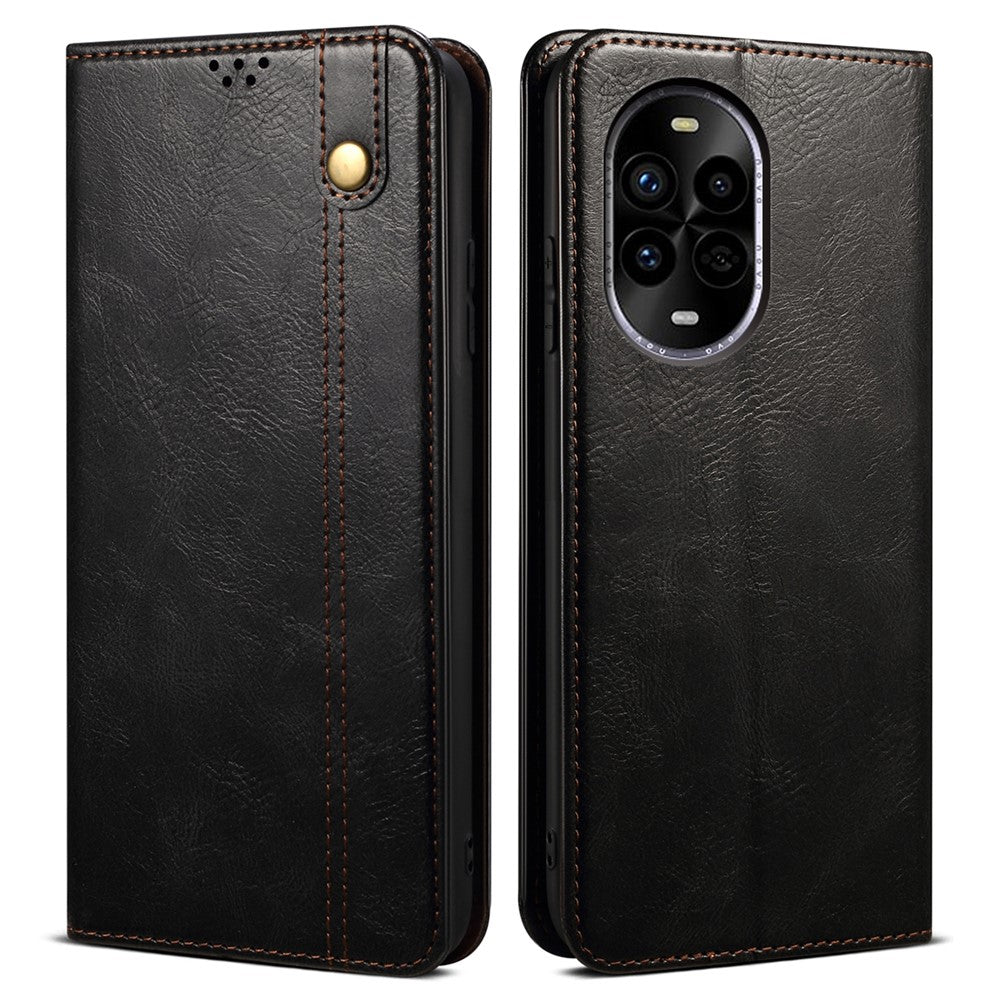 For Huawei nova 13 Pro 5G Case Crazy Horse Texture Waxy Leather Wallet Stand Phone Cover