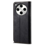 For Oppo Find X8 5G Case Jeans Cloth Texture Anti-Scratch Leather Stand Phone Cover
