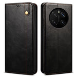For Honor Magic7 5G Case Crazy Horse Texture Waxy Leather Wallet Stand Phone Cover