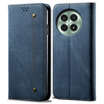 For OnePlus 13 Case Jeans Cloth Texture Anti-Scratch Leather Stand Phone Cover