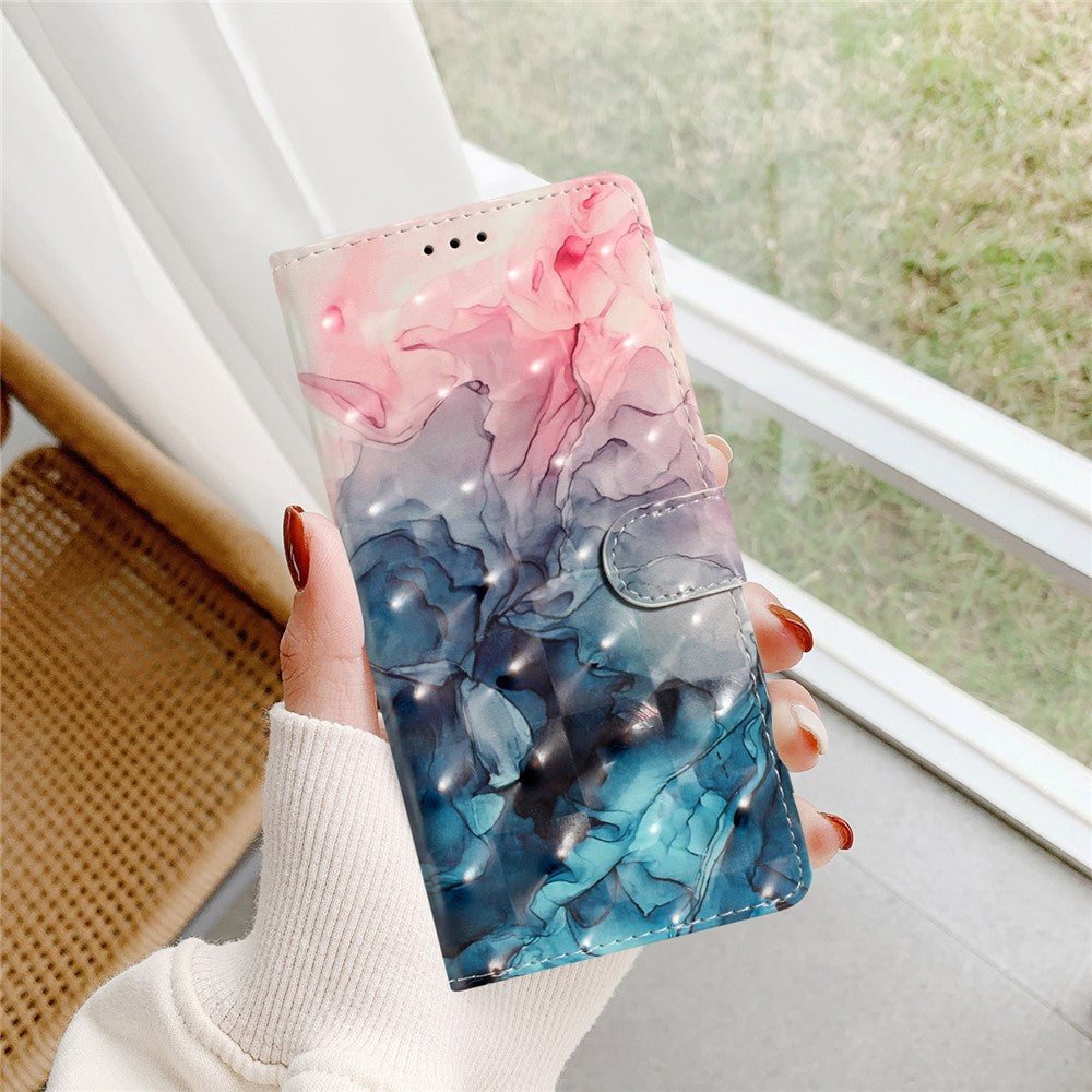 For Xiaomi Redmi Note 14 5G Case PU Leather Wallet Phone Cover 3D Pattern Printing