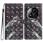 For Xiaomi Redmi Note 14 Pro 5G / Poco X7 5G Case PU Leather Wallet Phone Cover 3D Pattern Printing