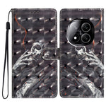For Xiaomi Redmi Note 14 Pro+ 5G Case PU Leather Wallet Phone Cover 3D Pattern Printing