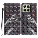 For Xiaomi 14T Case PU Leather Wallet Phone Cover 3D Pattern Printing