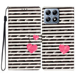 Xiaomi 14T Pro-skal PU-läderplånboksfodral med 3D-mönsterutskrift