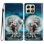 For Xiaomi 14T Wallet Case PU Leather Pattern Printing Stand Phone Cover with Strap