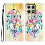 For Xiaomi 14T Wallet Case PU Leather Pattern Printing Stand Phone Cover with Strap