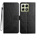 For Xiaomi 14T Leather Case with Card Slots Mandala Pattern Phone Cover Stand
