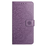 For Xiaomi 14T Pro Leather Case with Card Slots Mandala Pattern Phone Cover Stand