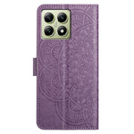 For Xiaomi 14T Pro Leather Case with Card Slots Mandala Pattern Phone Cover Stand
