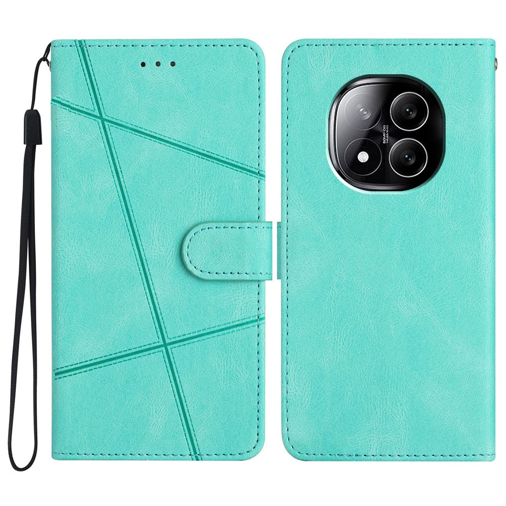 Xiaomi Redmi Note 14 Pro+ 5G-skal Crazy Horse Texture PU-läder plånboksfodral