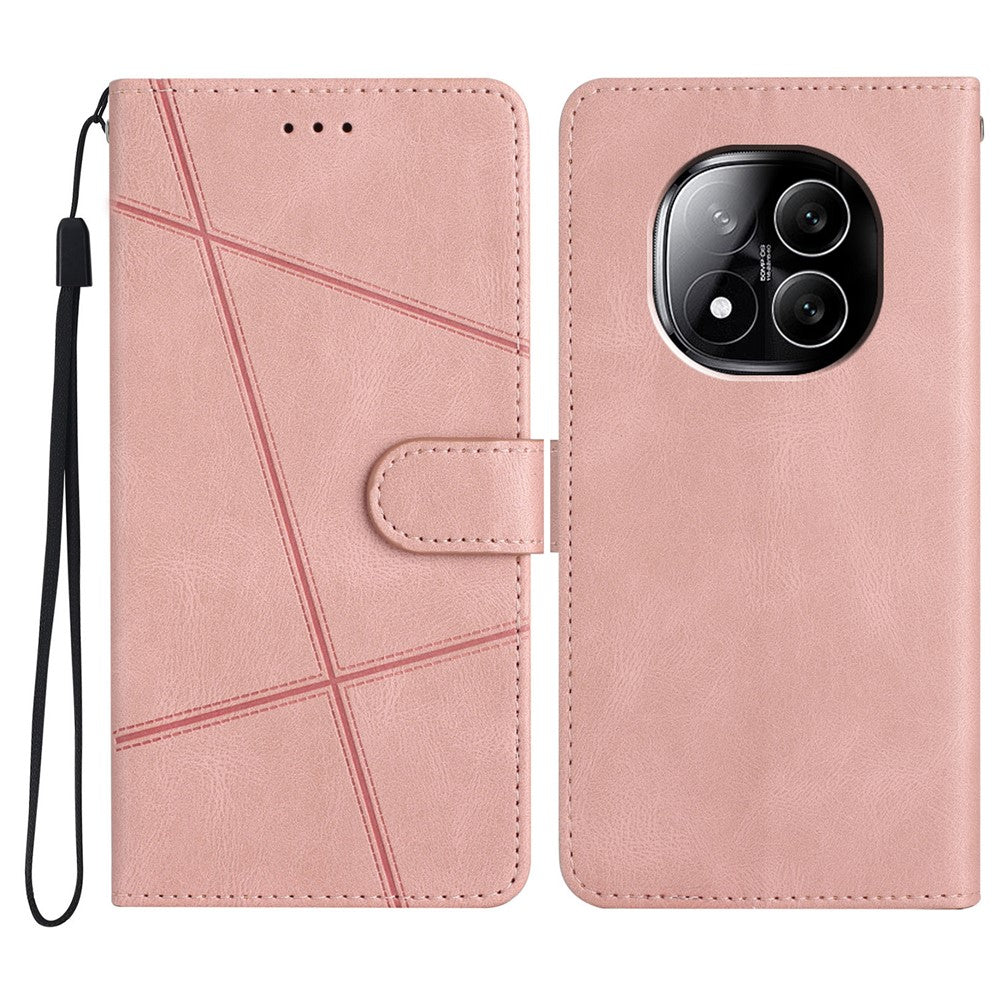 Xiaomi Redmi Note 14 Pro+ 5G-skal Crazy Horse Texture PU-läder plånboksfodral