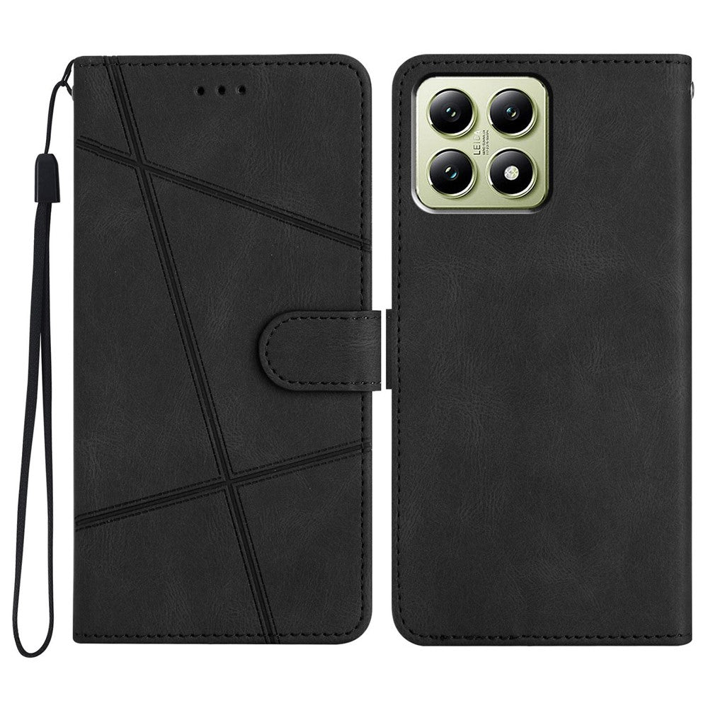 For Xiaomi 14T Case Crazy Horse Texture PU Leather Wallet Stand Phone Cover