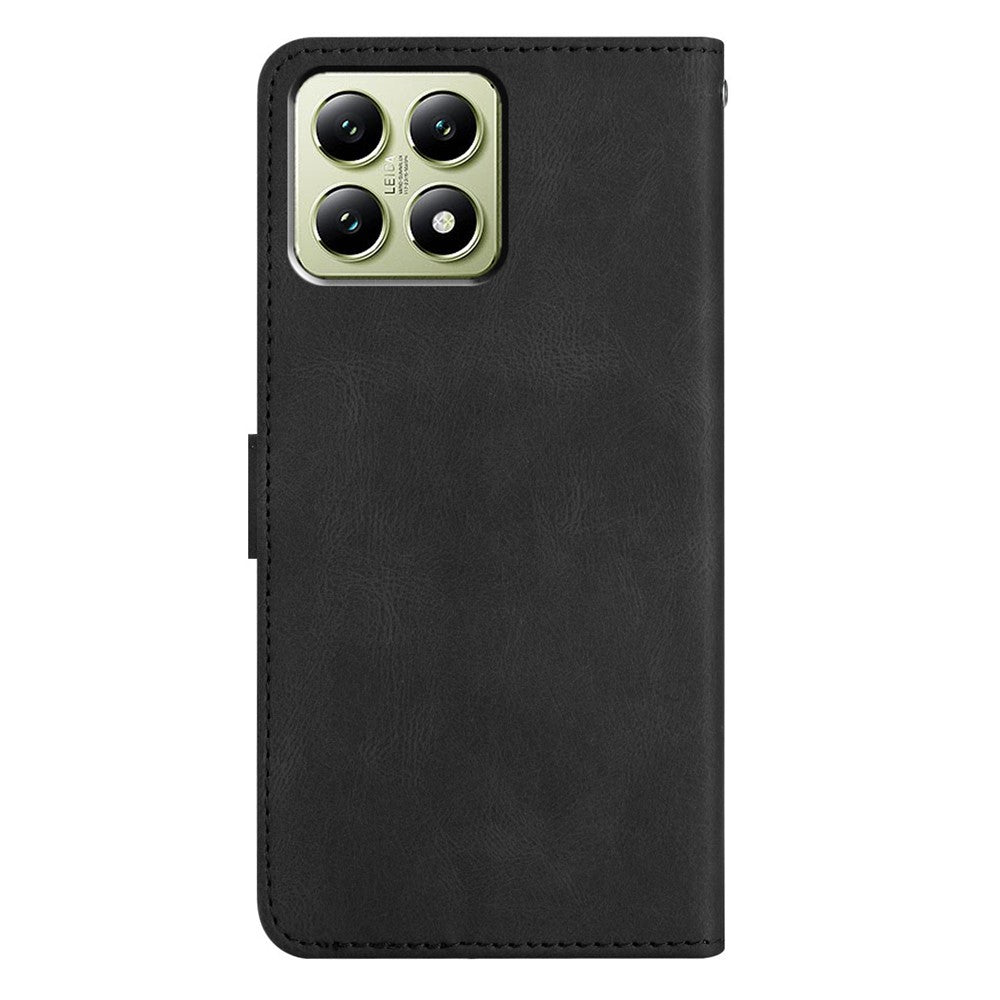 For Xiaomi 14T Case Crazy Horse Texture PU Leather Wallet Stand Phone Cover