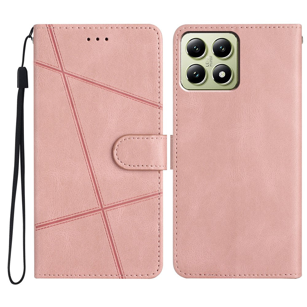 For Xiaomi 14T Case Crazy Horse Texture PU Leather Wallet Stand Phone Cover