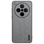 For Oppo Find X8 Pro 5G Case Wood Texture PU Leather Coated PC+TPU Phone Cover