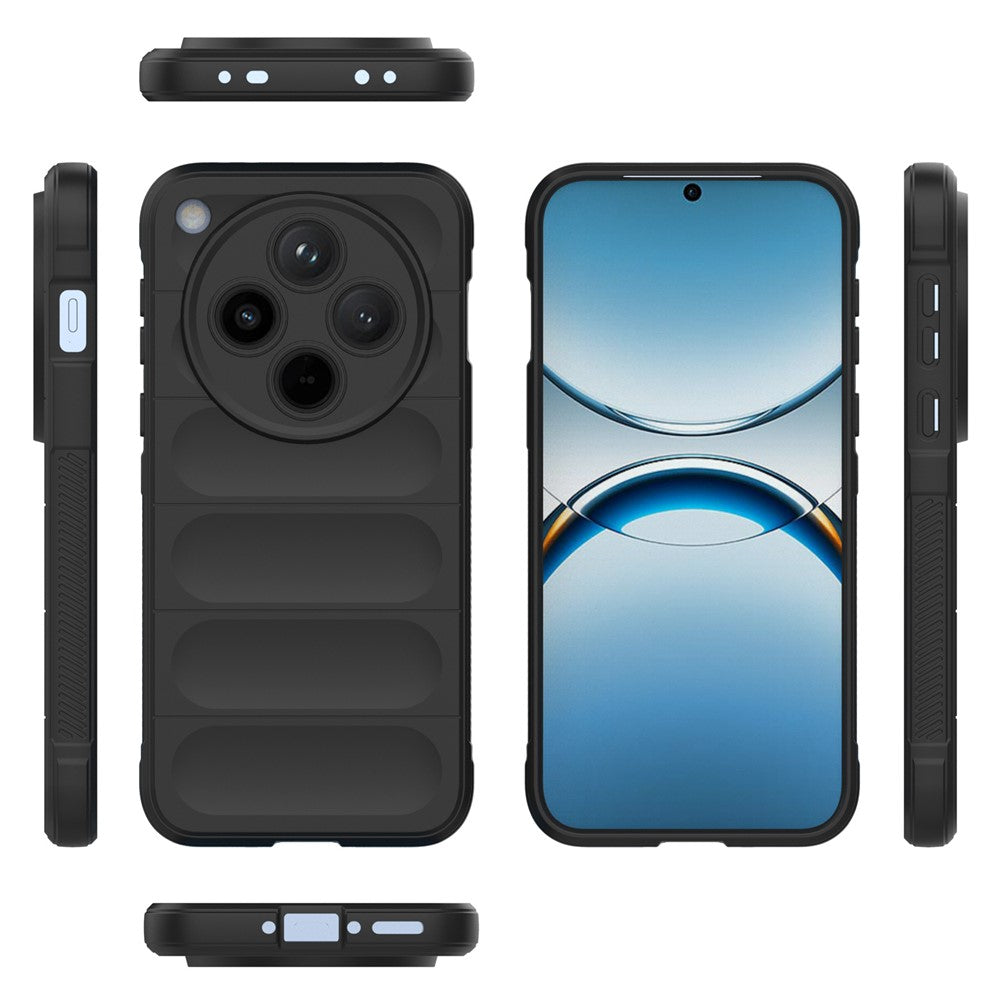For Oppo Find X8 5G Case Anti-Drop Soft TPU Rugged Phone Back Cover