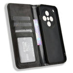 For Oppo Find X8 5G Leather Case Wallet Stand Retro Texture Phone Cover