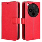 For Oppo Find X8 5G Case Crazy Horse Texture PU Leather Phone Wallet Cover