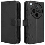 For Oppo Find X8 5G Case PU Leather Diamond Texture Wallet Phone Cover