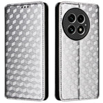 OnePlus 13 Plånboksfodral Rhombus Präglat Lädermobilfodral