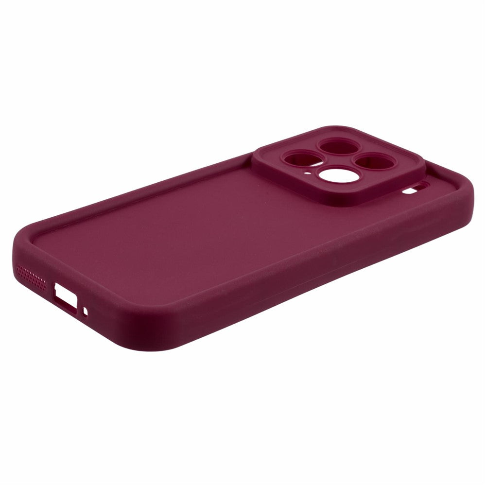 For Xiaomi 15 Case Grooved Design TPU Anti-Slip Phone Cover