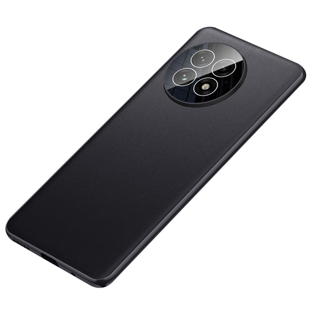 Til OnePlus 13 Cover, Stødabsorberende PU Læder+TPU Telefoncover