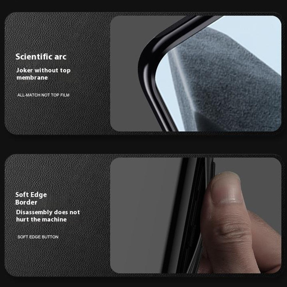 Til OnePlus 13 Cover, Stødabsorberende PU Læder+TPU Telefoncover