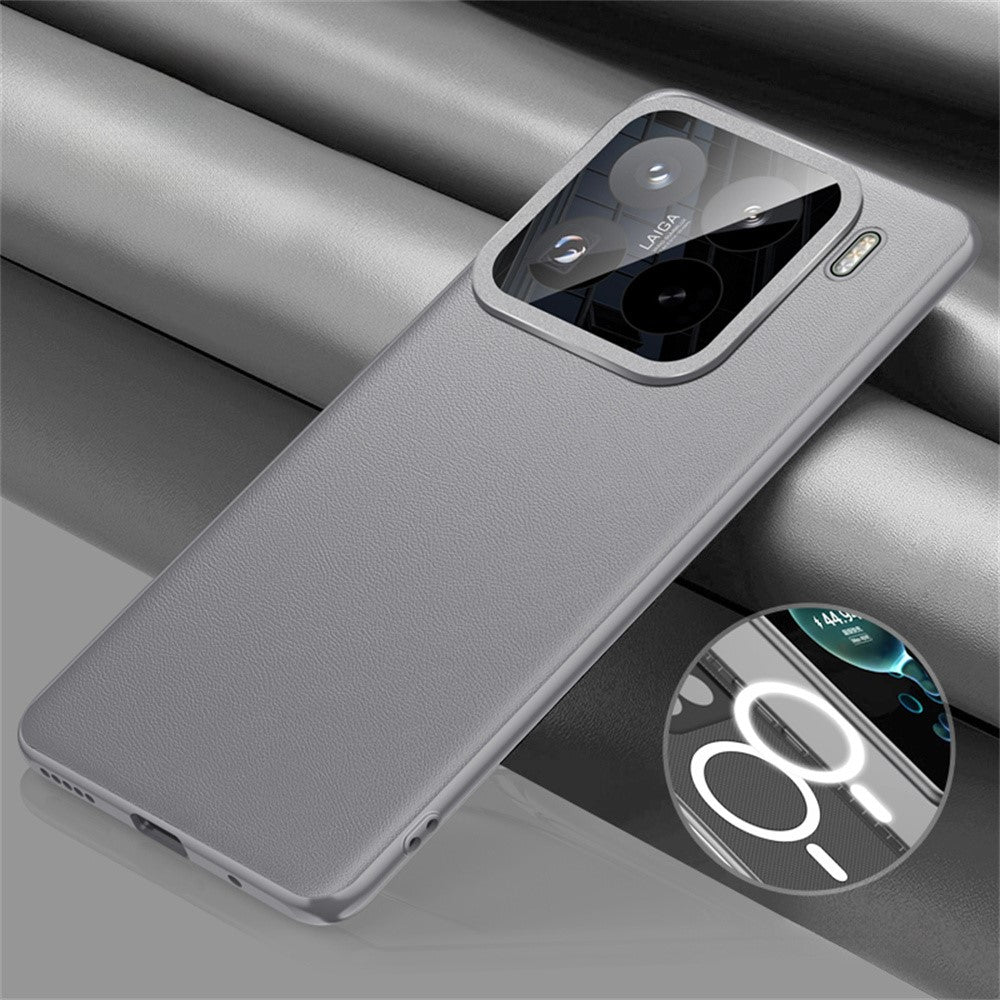 For Xiaomi 15 Pro Magnetic Case PU Leather+TPU+PC Back Cover (2nd Gen)