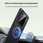 For Xiaomi 15 Magnetic Case PU Leather+TPU+PC Back Cover (2nd Gen)