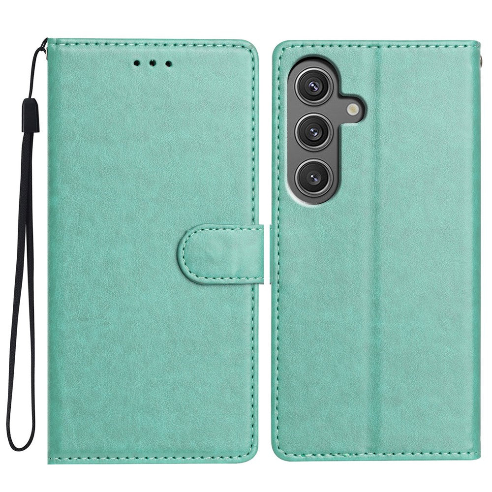 For Samsung Galaxy A36 5G Leather Case Wallet Stand Phone Cover with Handy Strap